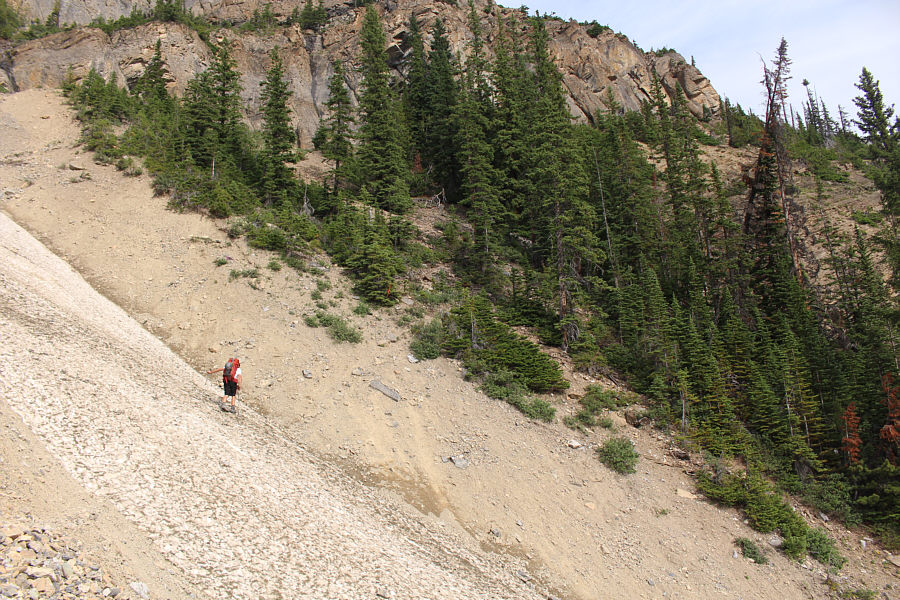 Not a good place to slip...