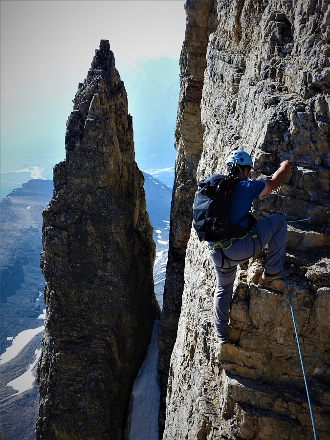 That drop to the left is a doozy!