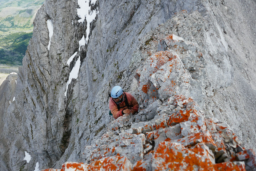Doing my best impression of Alex Honnold...