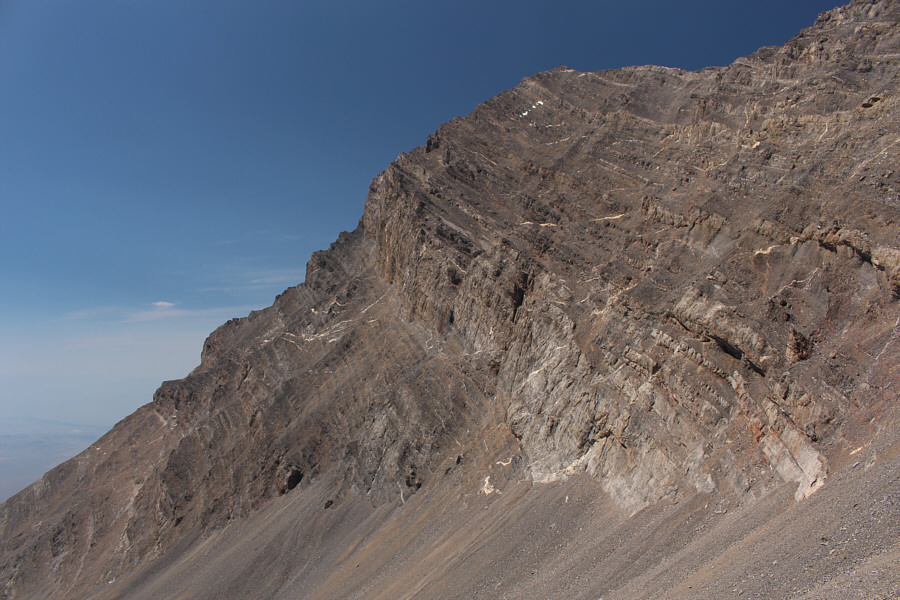 It's hard to see, but there are other scramblers on the ridge right now.