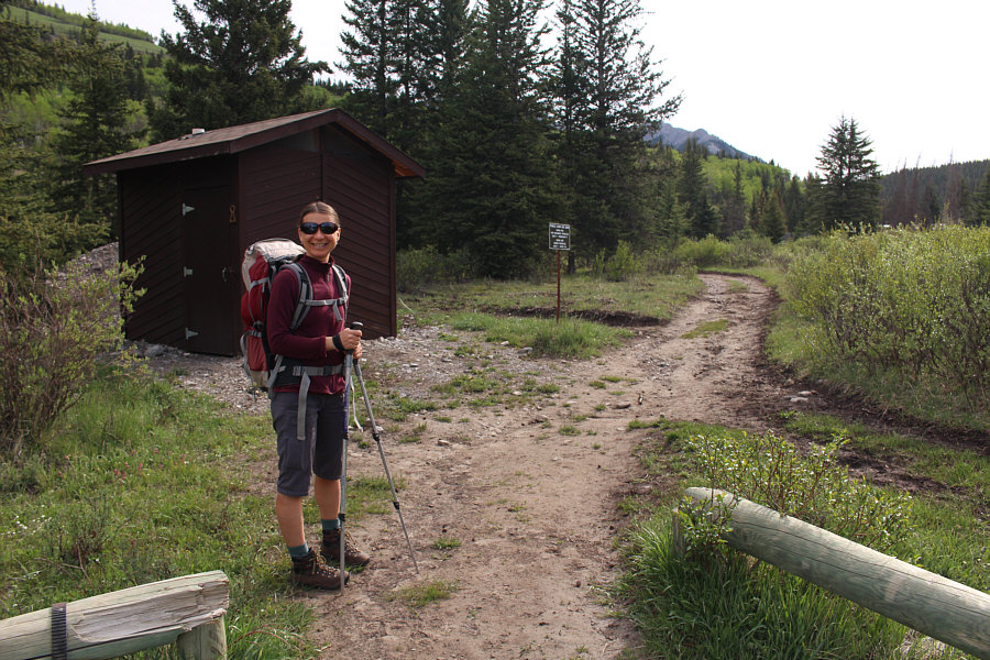 Bring your own toilet paper for the outhouse!