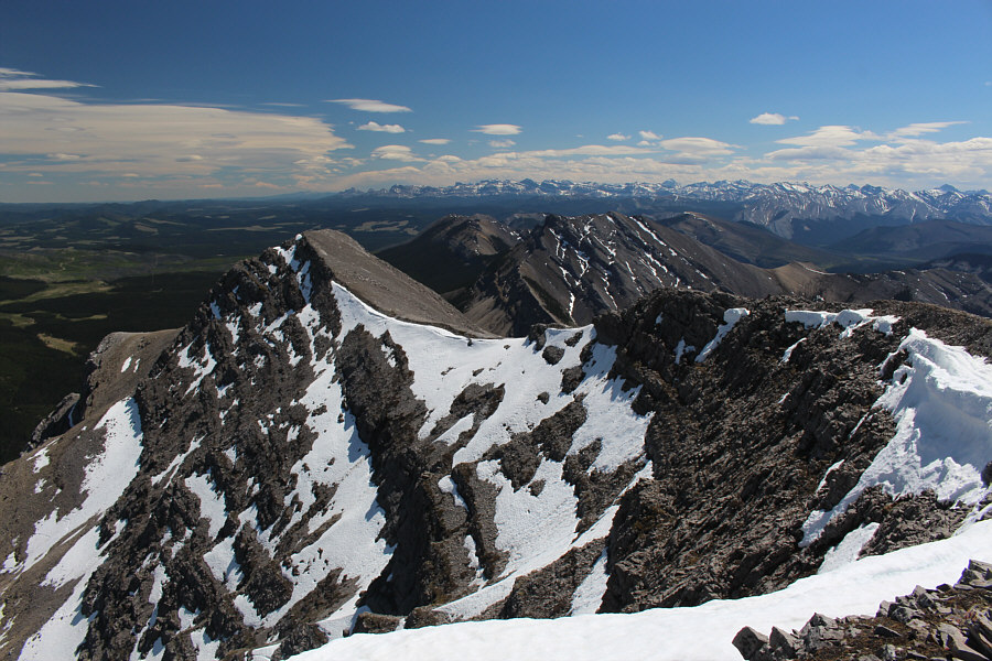 Lotsa familiar peaks on the horizon as well.