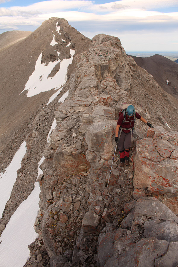 I really enjoyed the mildly exposed scrambling here--best part of the trip in my opinion.
