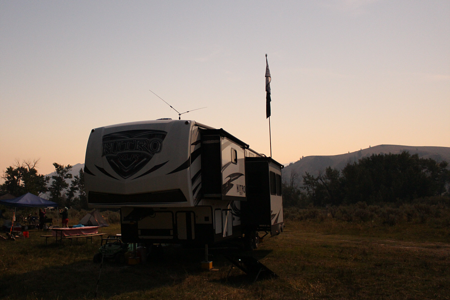 Another lady in this camp was playing her trumpet as totality approached. I should have brought my trombone!