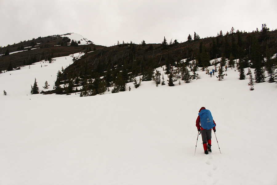It's not really worth hauling ski gear up here, but a Krazy carpet would be an awesome thing to try out here!