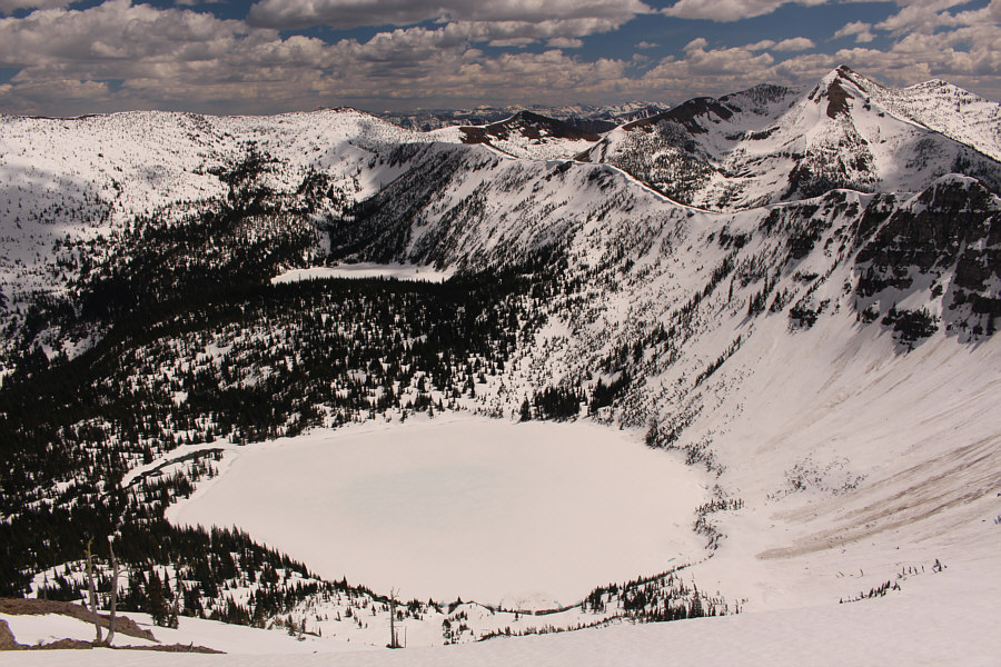 These lakes are probably quite difficult to access.