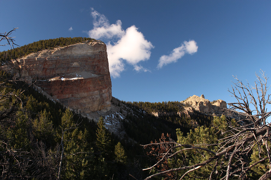 I'm not sure how appealing the long approach would be for rock climbers...if there are any in these parts...