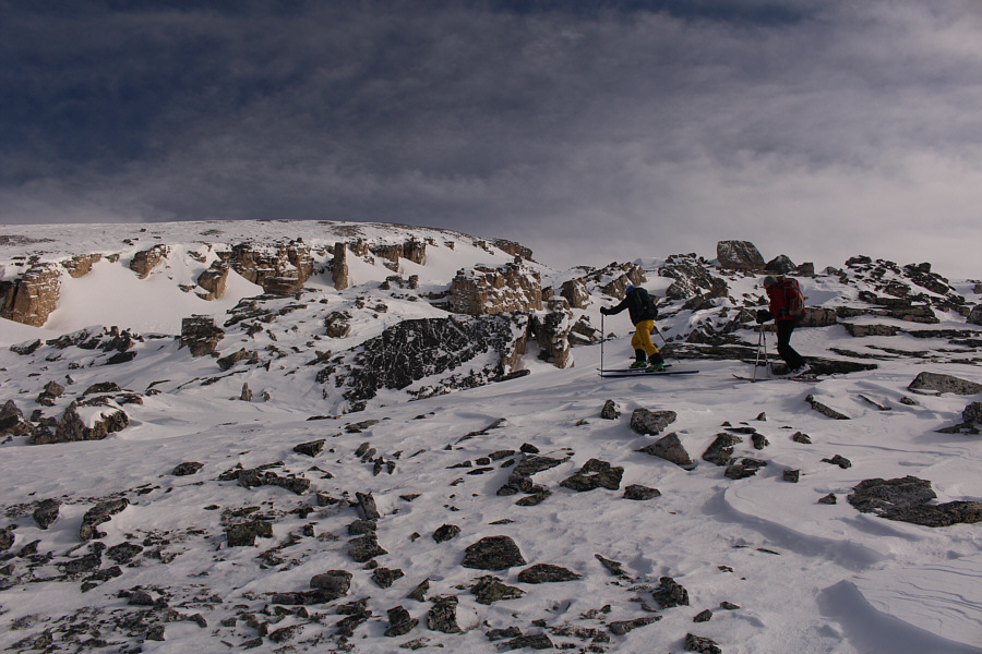 I can't believe we're still skiing at this point!