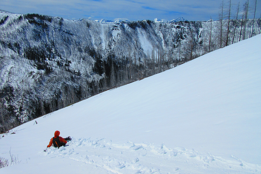 This would have been a great slope to ski down!