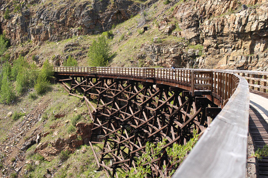 It's all downhill from here!