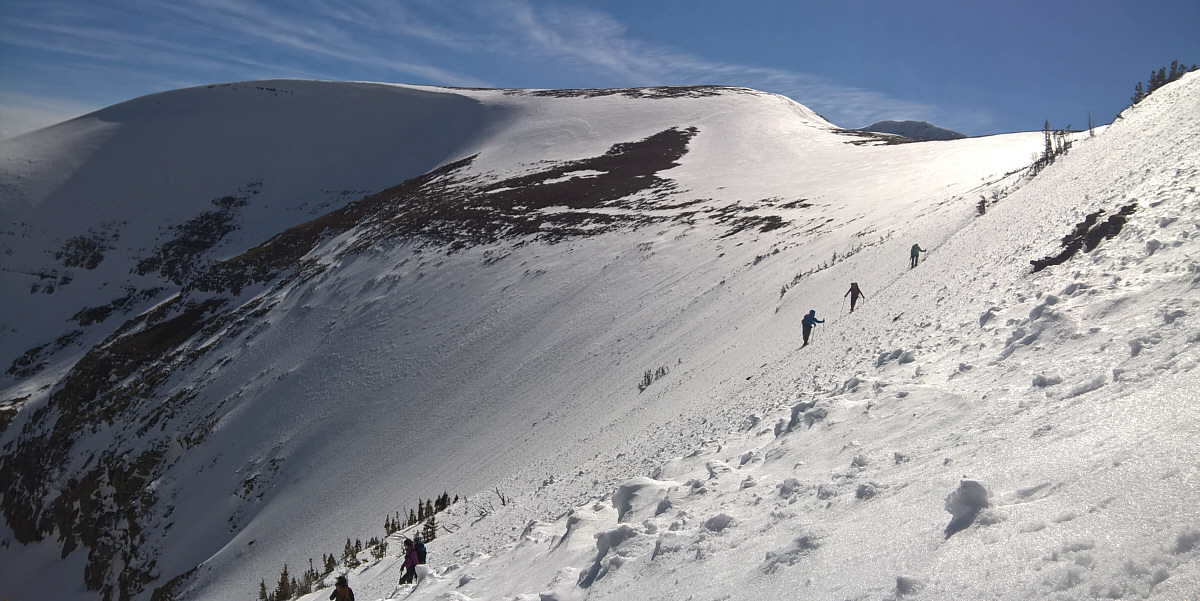 It's steeper than it looks...