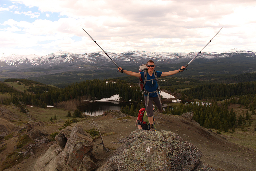 The human antenna (rabbit ears)!