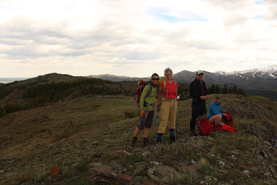 This was what I thought would be the high point of Lubec Ridge, but it's actually about 12 metres lower here.