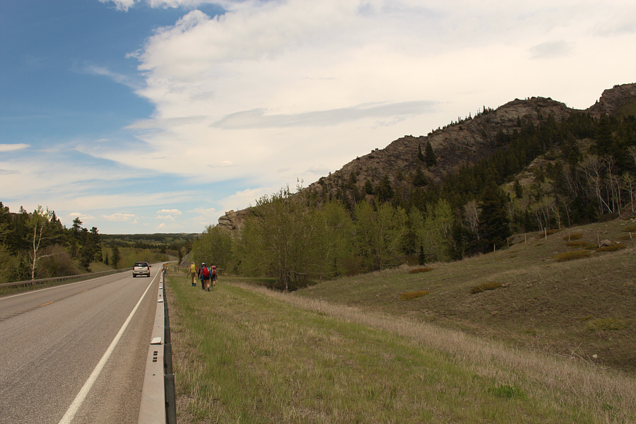 Not a great finish to the hike, but it's easy enough.