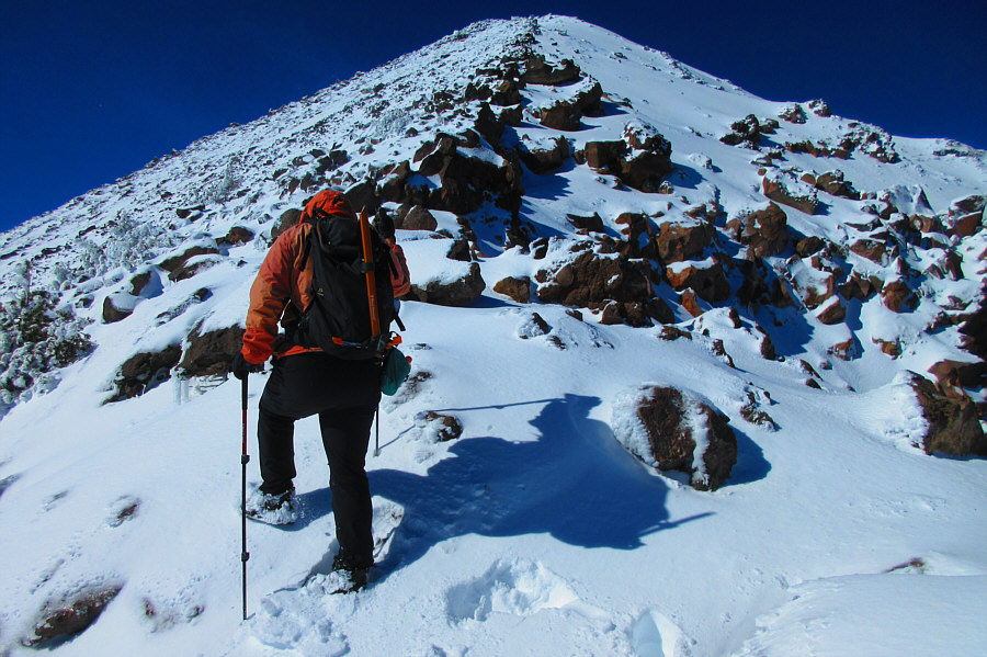 I'm wearing my summer hiking boots which are full of holes!