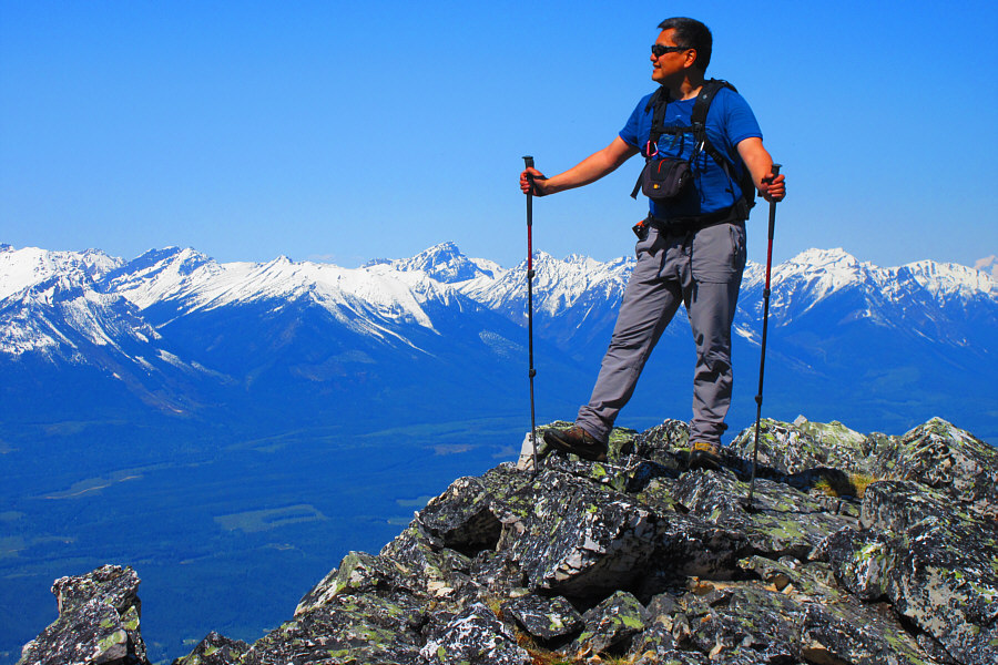 The colour of the day is blue!