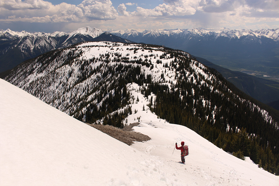 Ready for some more post-holing?