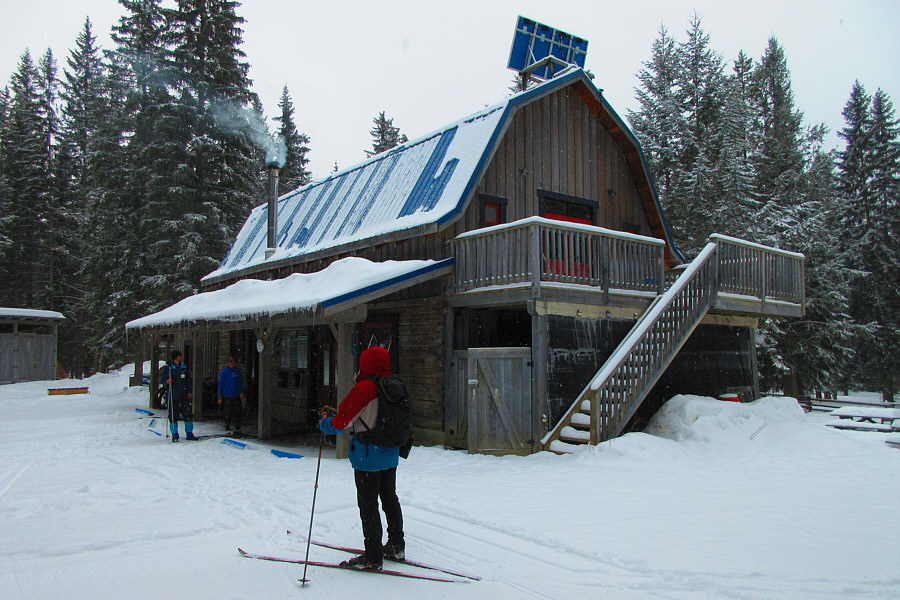 Not bad grip but great glide...perfect for skiing Nipika!