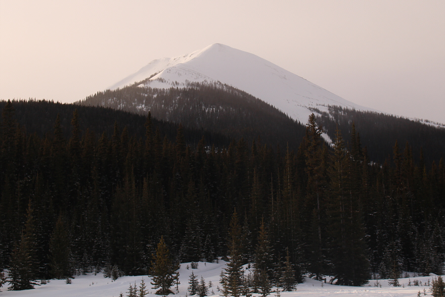 A Canmore snowshoer was killed by an avalanche on that facing slope exactly 11 months earlier.