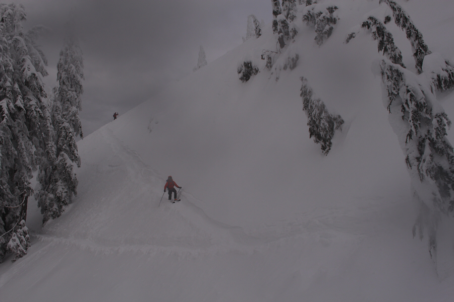 The avalanche rating on this day was low to moderate.