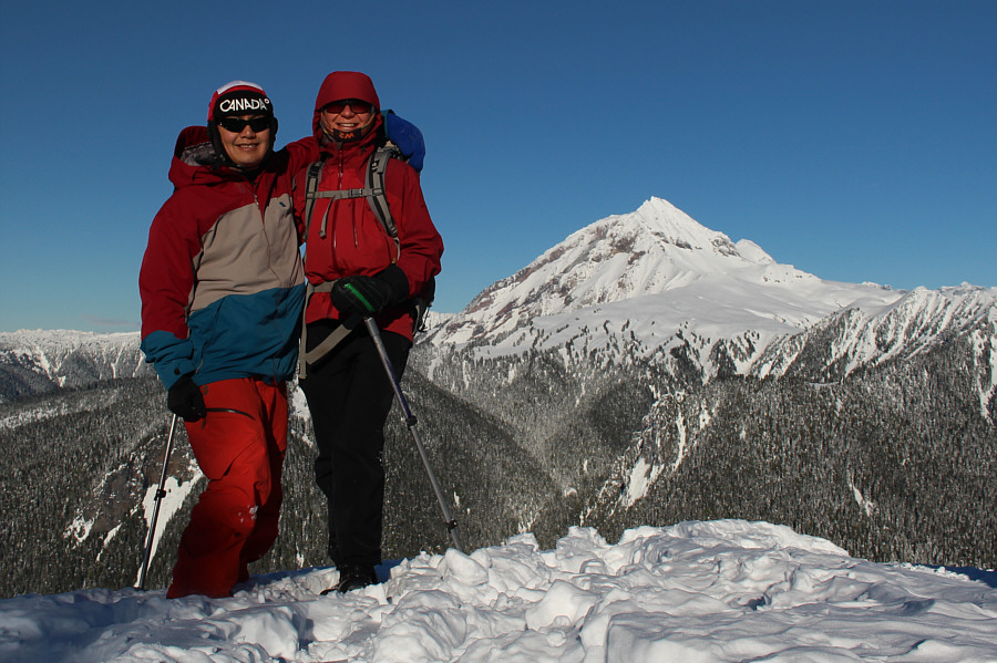 It took us a little over 3 hours to get here from the trailhead.