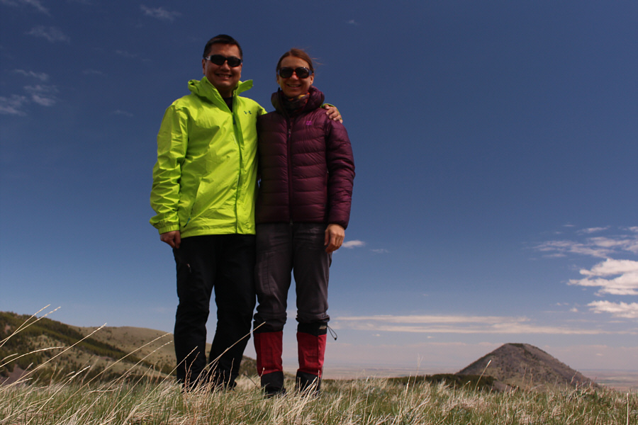 Not the real summit of East Butte but a splendid viewpoint regardless!