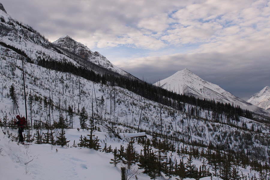 Although I've already scrambled Vermilion Peak, I think a ski ascent would be grand...