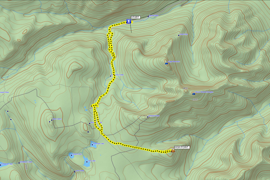 Our round-trip time includes nearly 2 hours of hanging out in the day lodge.