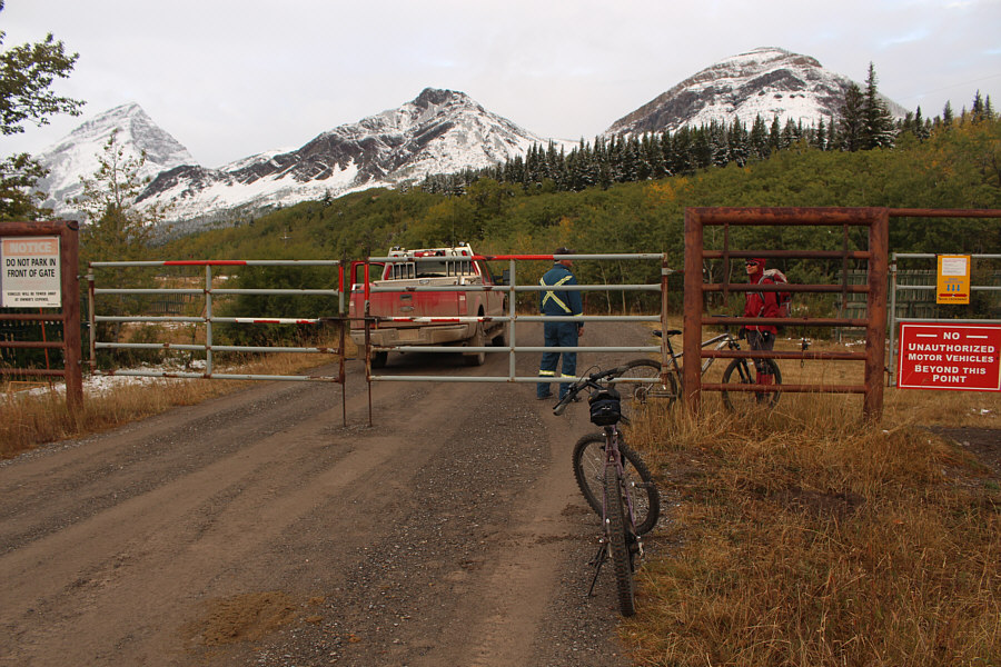 The worker didn't have a great opinion of the hike up Victoria Ridge!