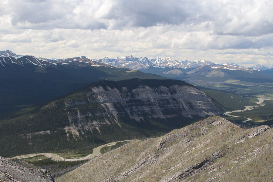 It's odd that the only officially-named peak in the vicinity is mostly tree-covered and looks totally unappealing to climb!