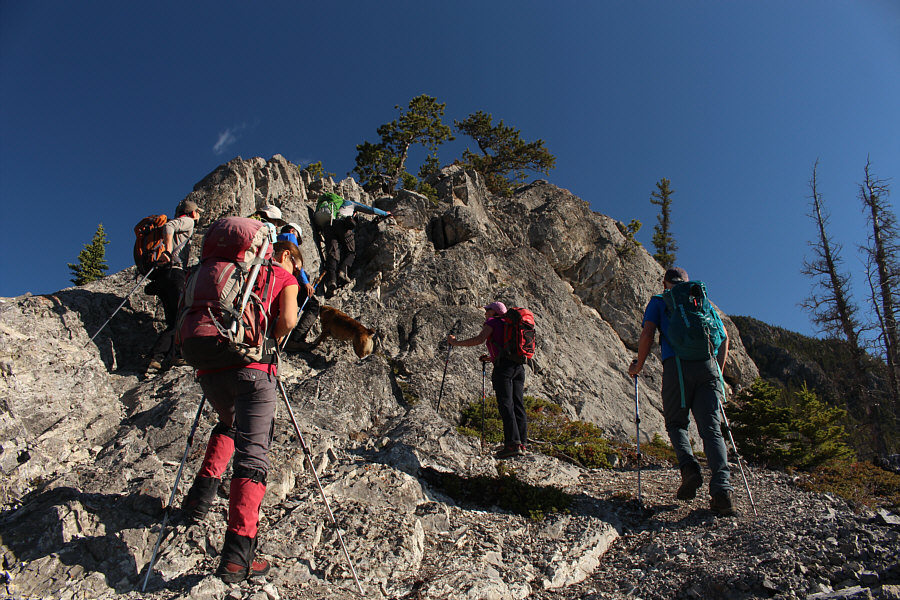 It's like the Hillary Step!