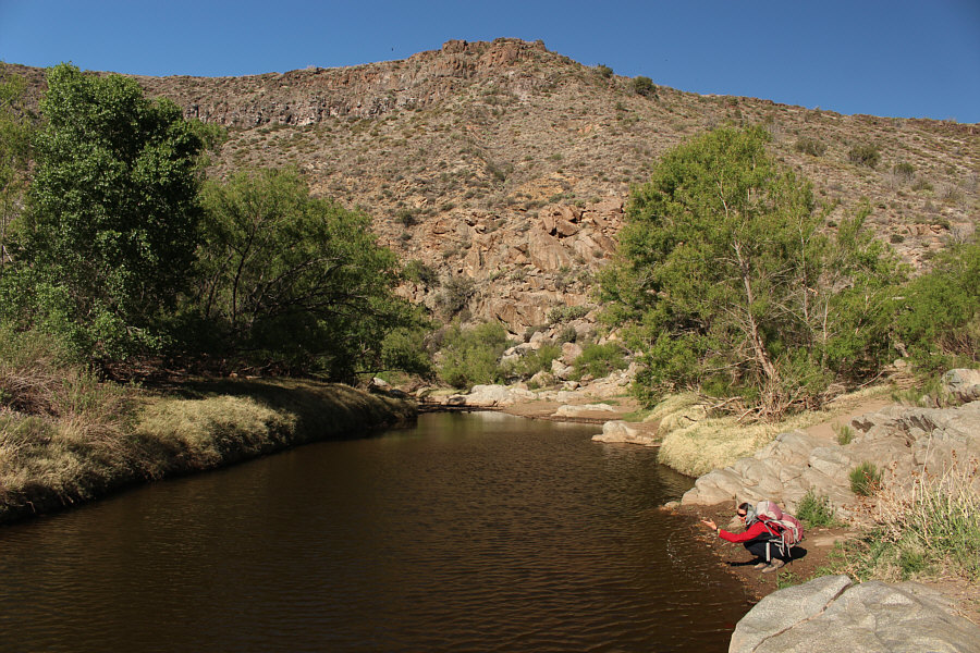 I'm not sure if this water sticks around after the hot summer months.