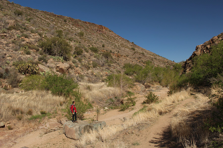 Man, I hate having to go uphill on the return trip!