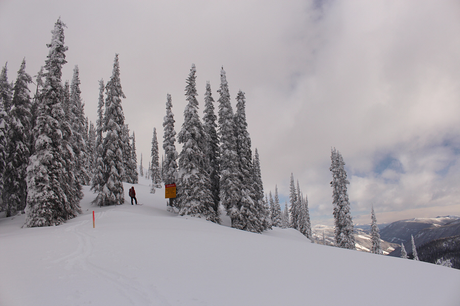 I bet some people still ski there...