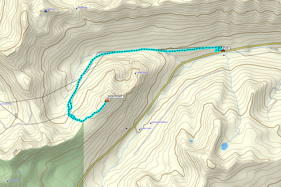 Long approach but the ski back down makes it all worthwhile.