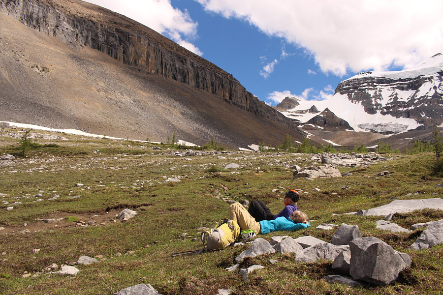This hanging valley would be immensely popular if there was a good access trail built.