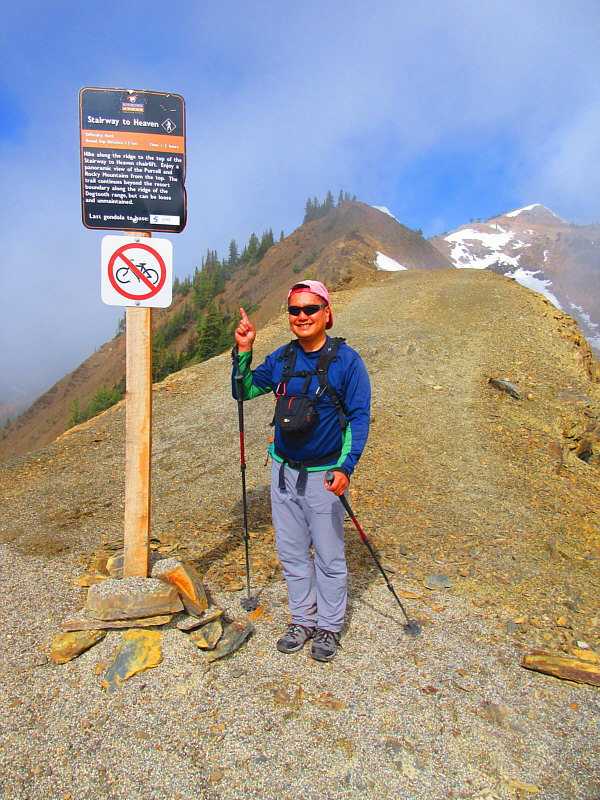 Wow, a black diamond hike!
