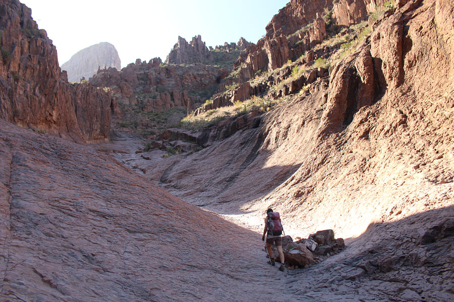 Very cool hiking here!