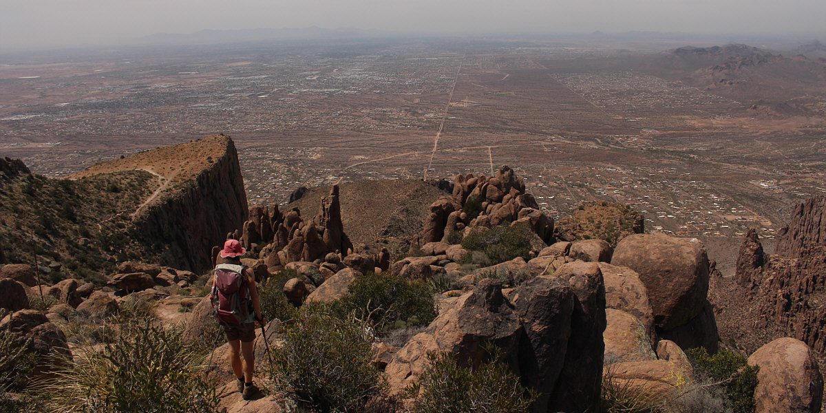Zosia is already looking for a shady spot to take a break!