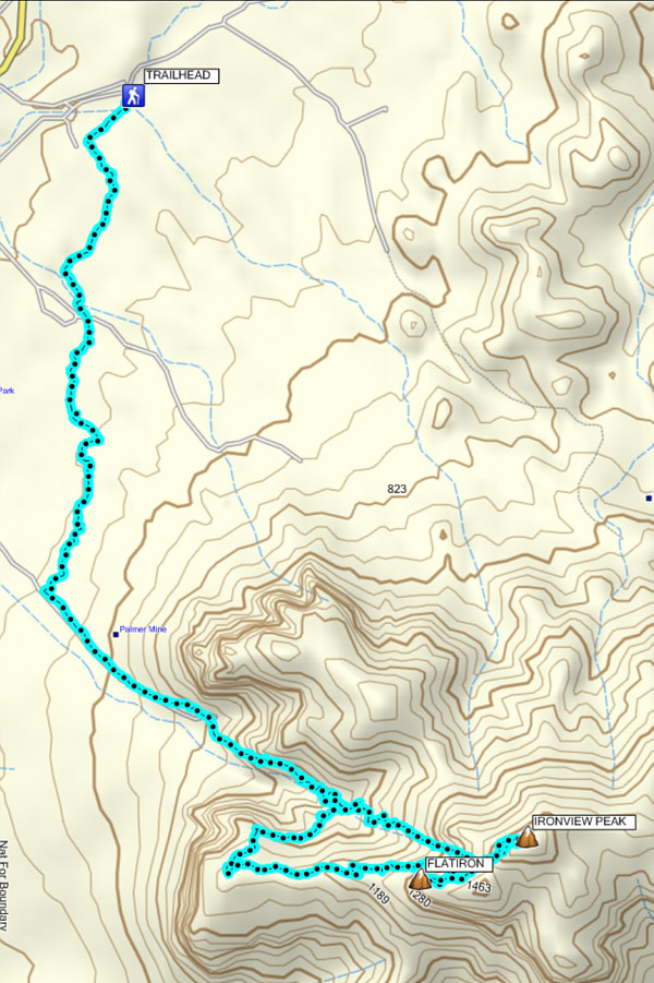 This was supposed to be "rest day hike" for us...