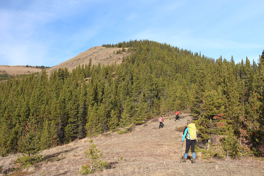 Maybe we should start counting all these high points as separate summits...