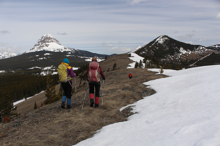 There are potentially some great skiing or tobogganing slopes on the left!