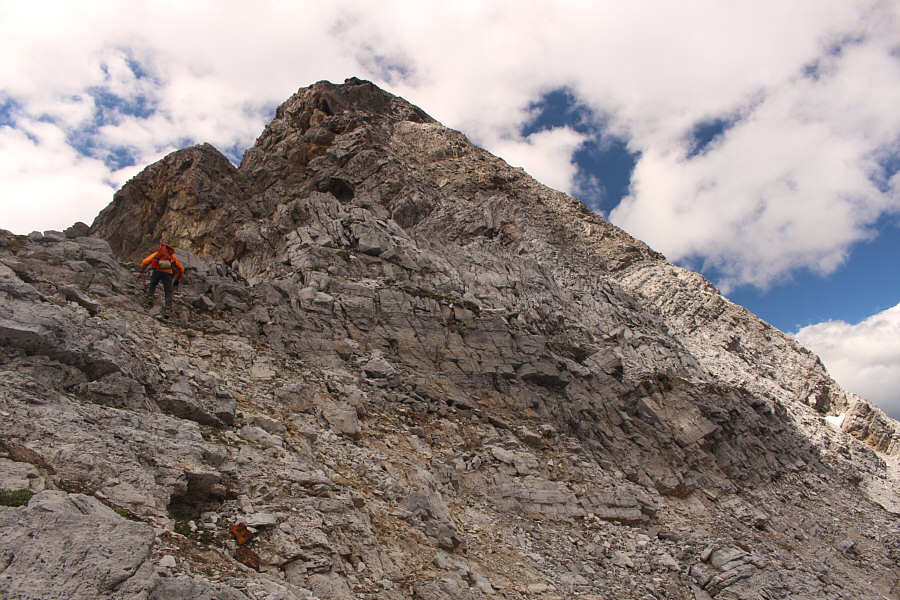 Keep climbing upward until it gets too hard!