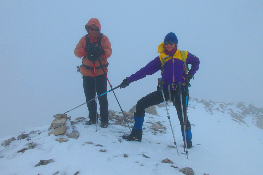 Was the summiit worth the effort today? Hmmm...