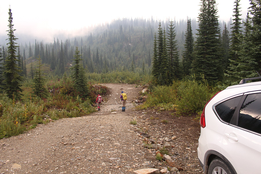 I probably could have driven through the creek if I was feeling really lazy!