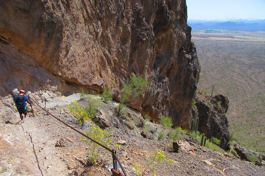 Climbing back up this way later in the afternoon is gonna suck big time!