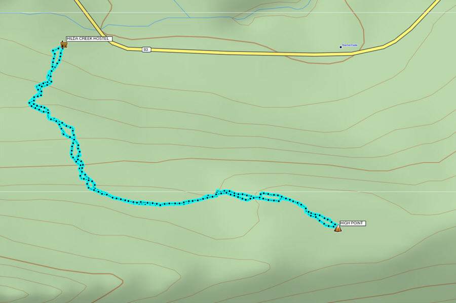 Great views but not so great ski on this day!