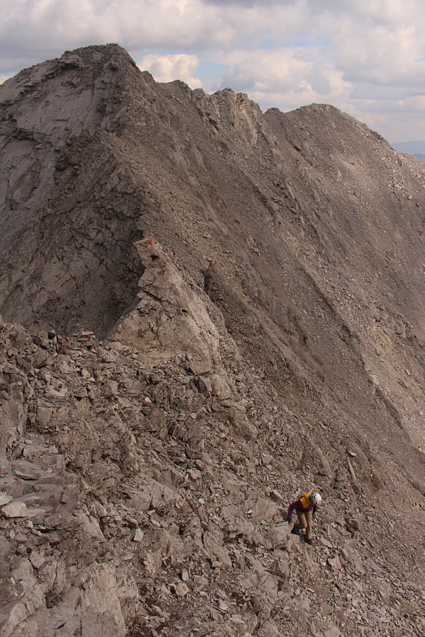 Good route-finding and nerves of steel required here!