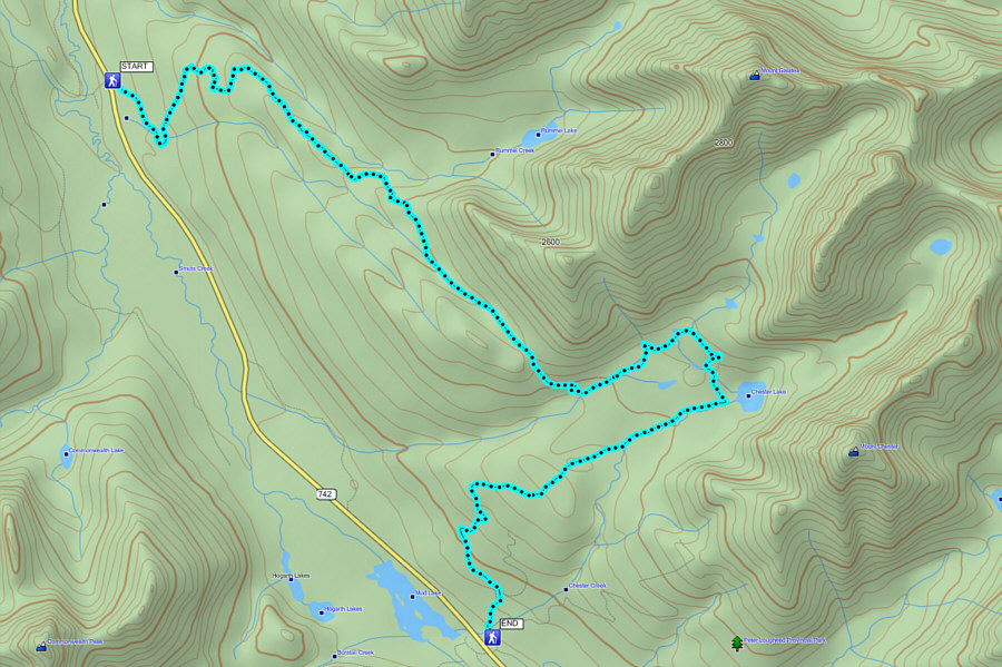 A great point-to-point ski traverse!