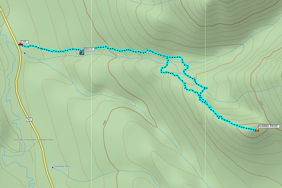 I would recommend snowshoes for this one, but hardcore skiers might enjoy the challenge!